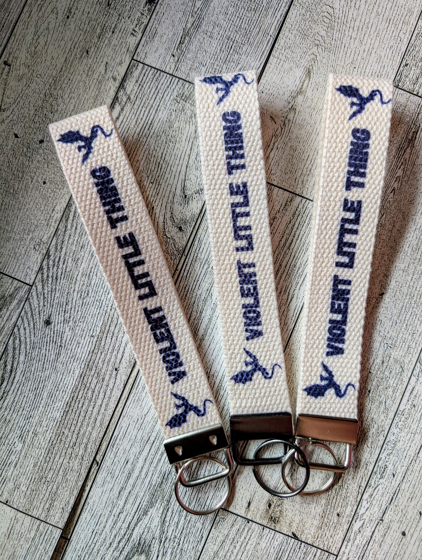 Violent Little Thing Keyfob – Bookish Fantasy Wristlet Keychain