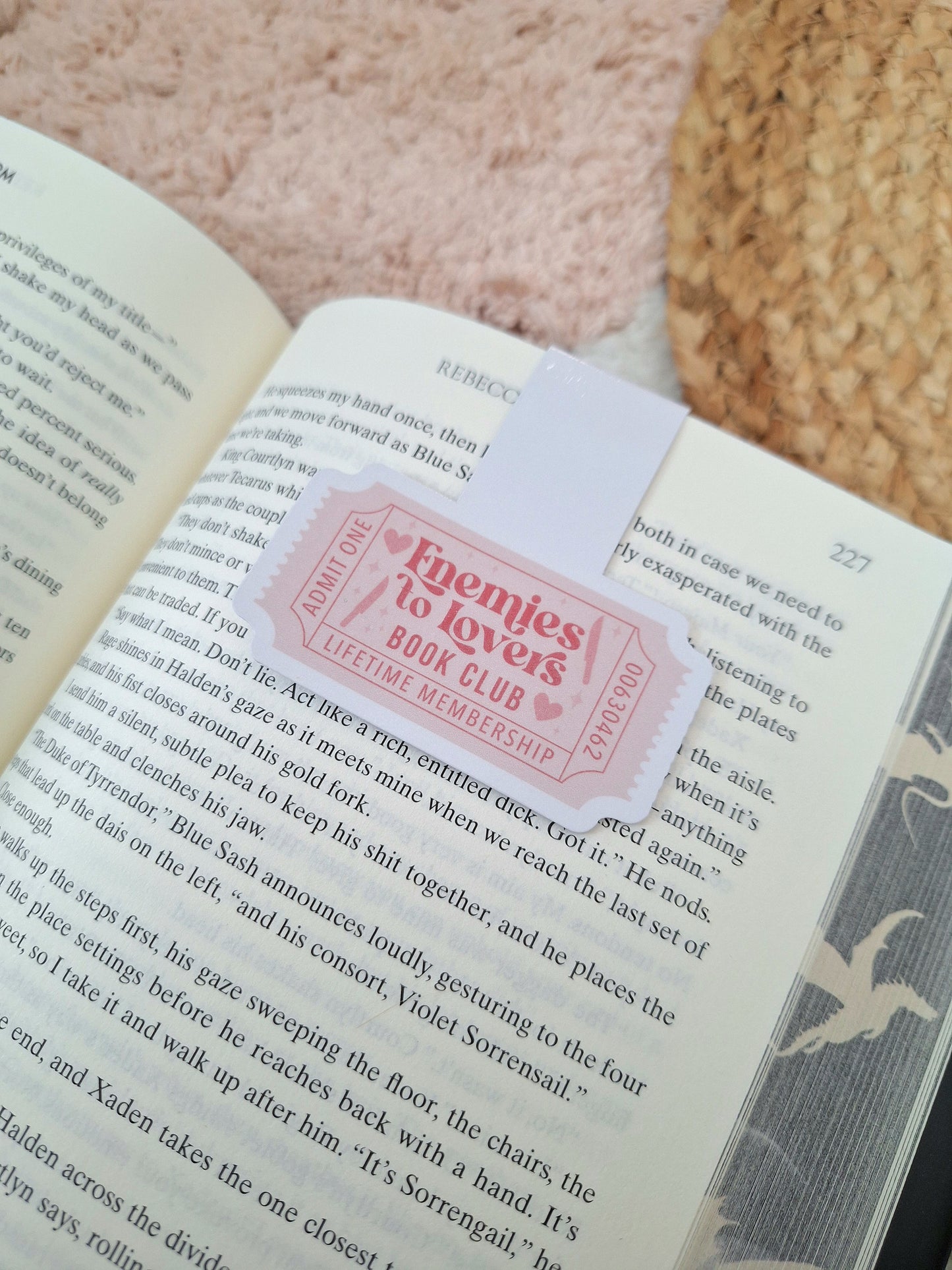 Enemies to Lovers – Magnetic Bookmark