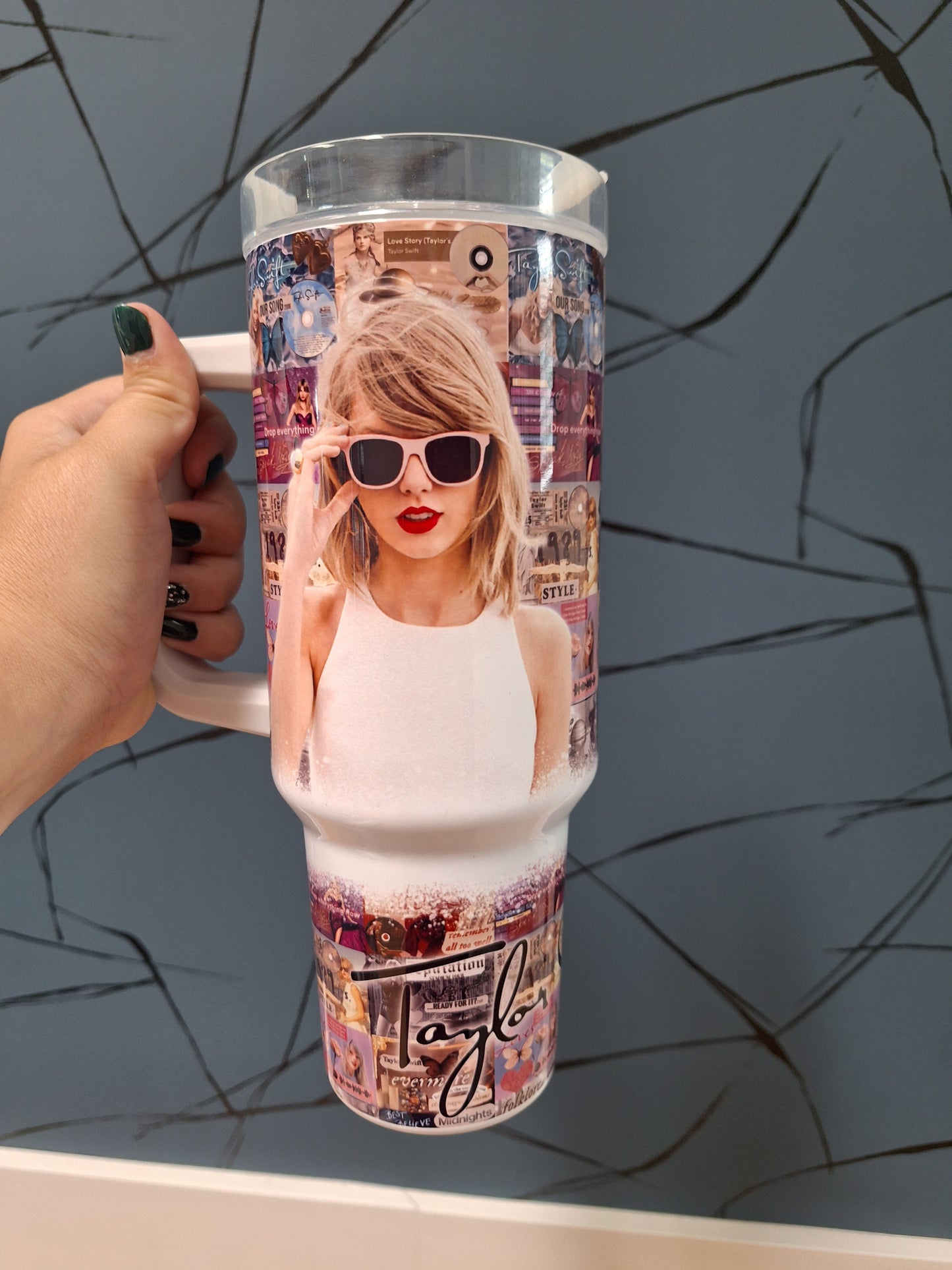 Taylor Swift–Inspired Tumbler Cup – Swiftie Fan Drinkware