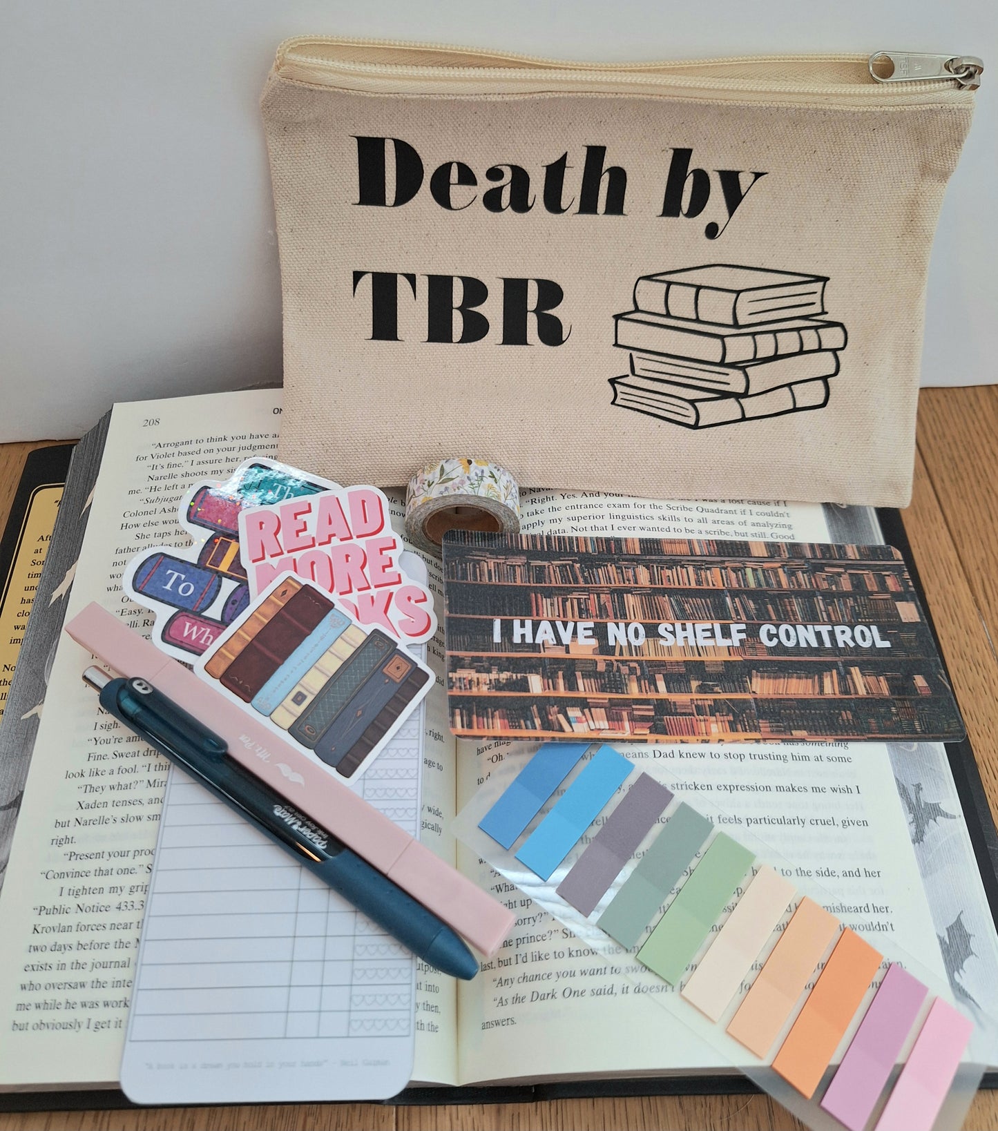 Bookish Annotation Kit – Pouch + Tabs, Stickers, Pens & More