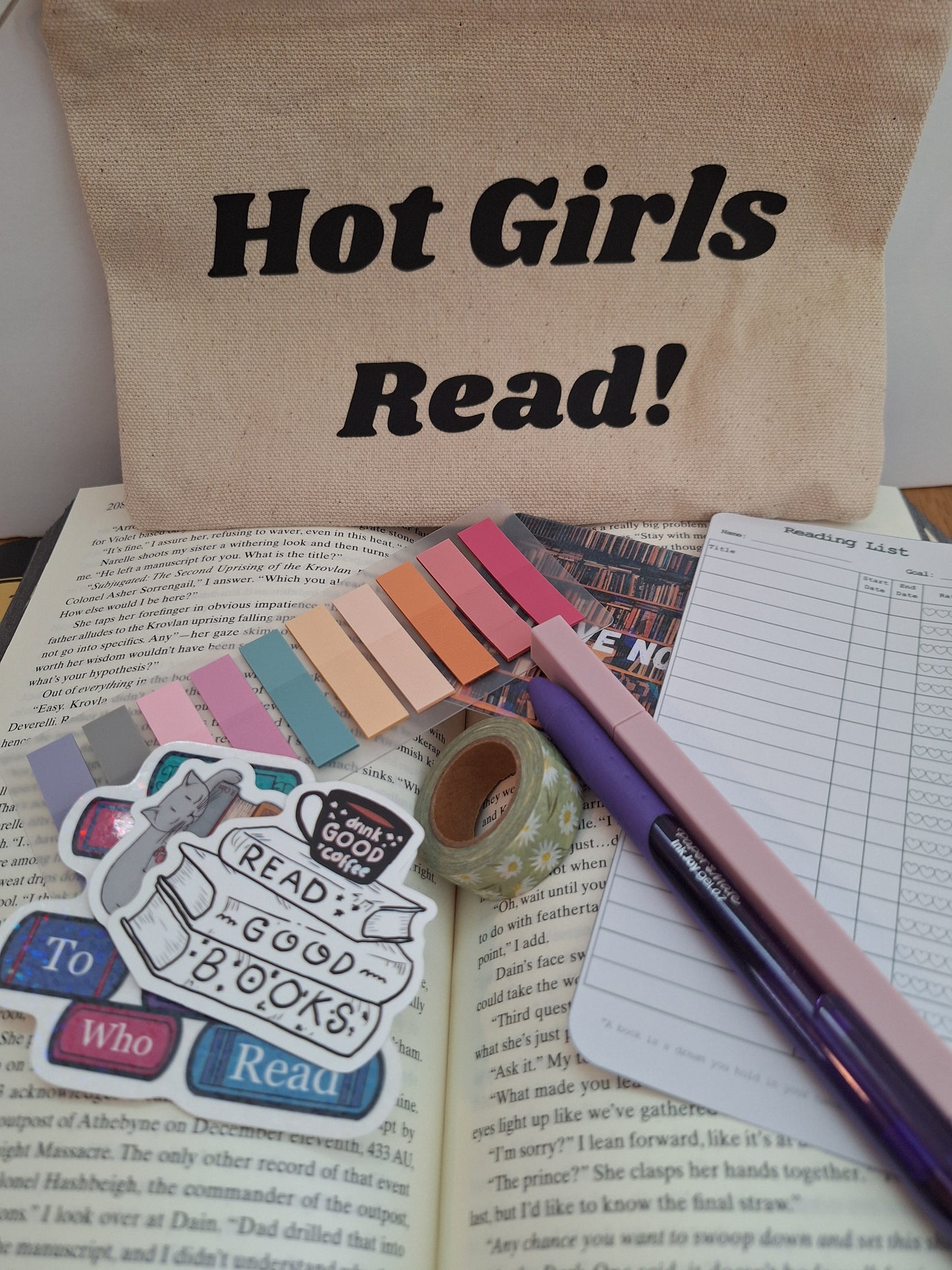 Bookish Annotation Kit – Pouch + Tabs, Stickers, Pens & More
