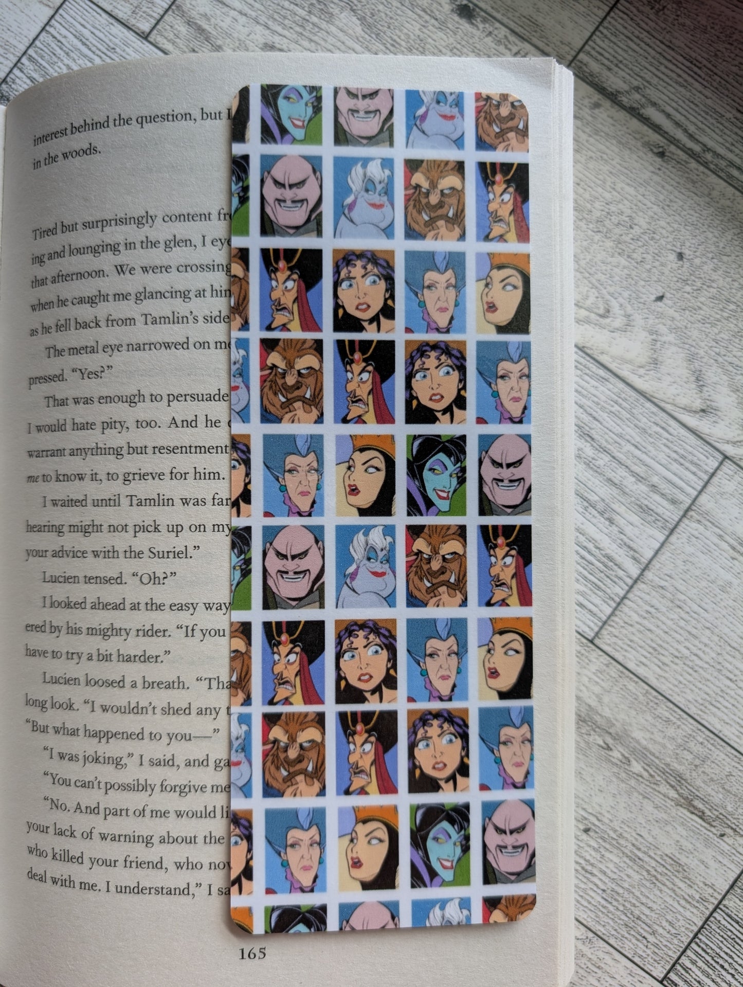 👑 Villain or Princess Bookmark – Dark & Regal Book Lover Gift