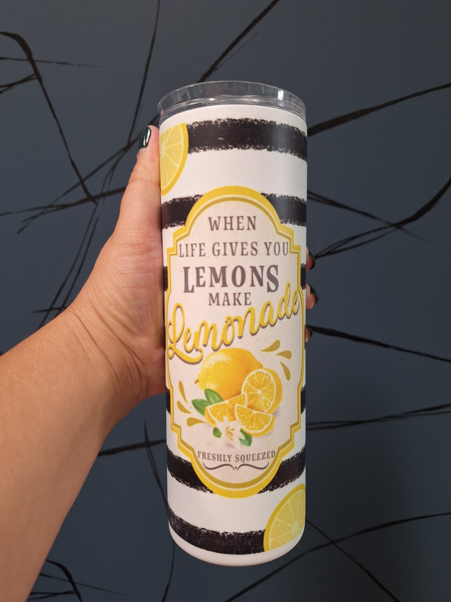 Life Gives You Lemons Tumbler Cup – Bright, Bold & Full of Sass