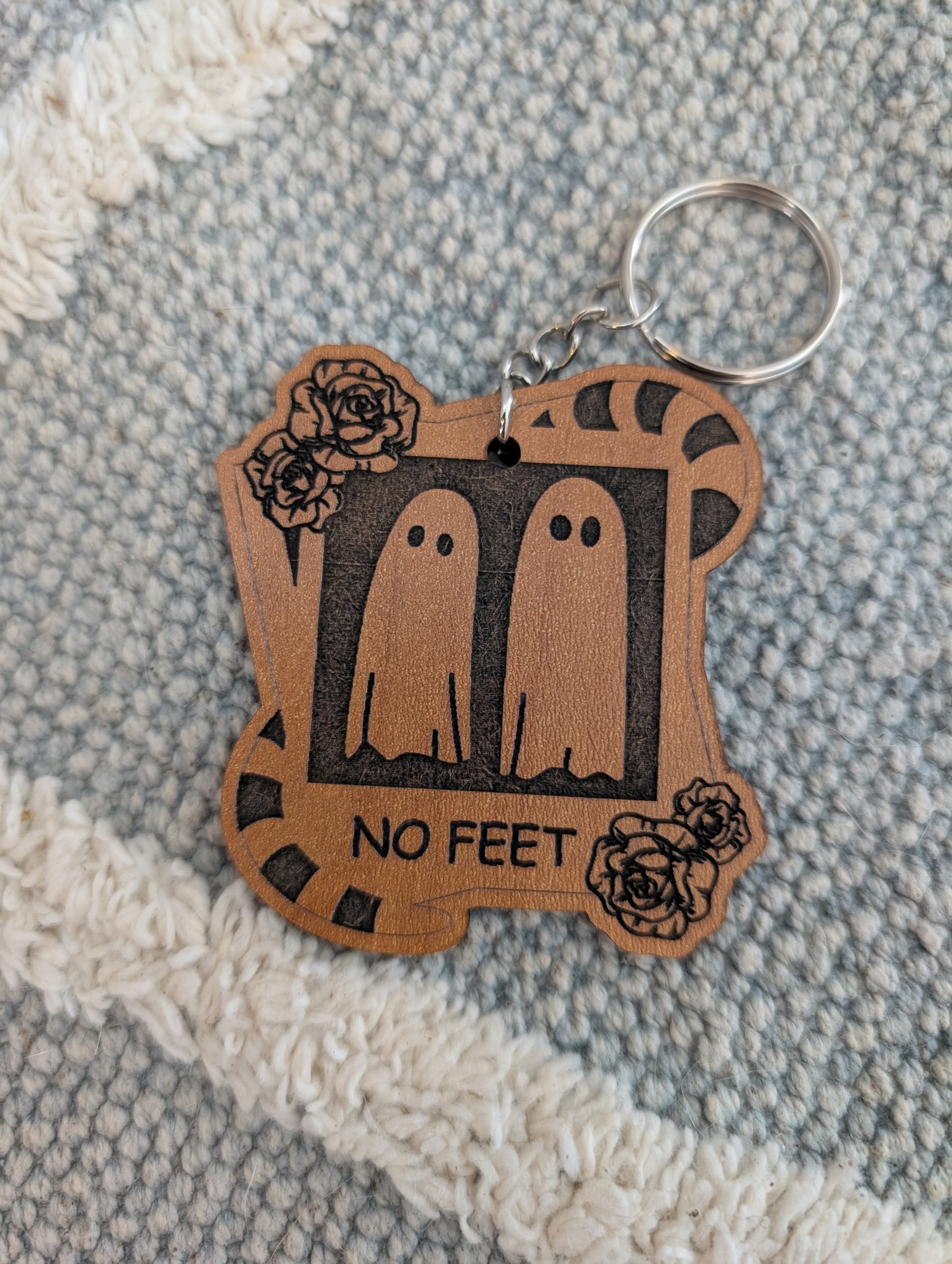 No Feet - Beetlejuice keychain