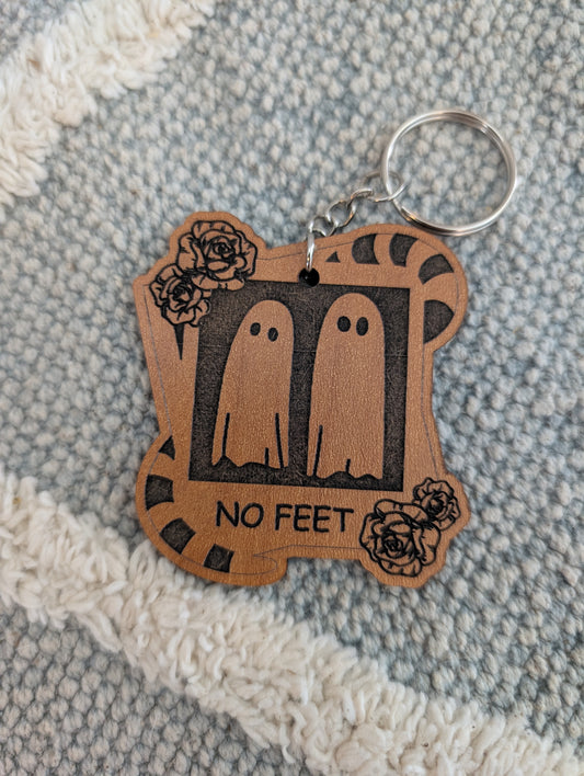 No Feet - Beetlejuice keychain
